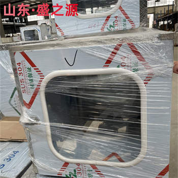 太原雙開(kāi)門(mén)304不銹鋼機(jī)械互鎖大把手傳遞窗