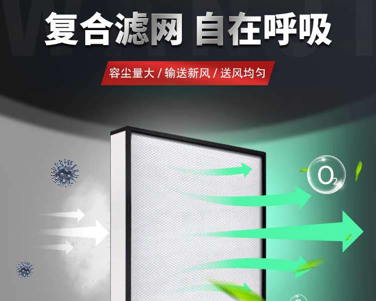 凈化設備配件-無隔板320型高效過濾器